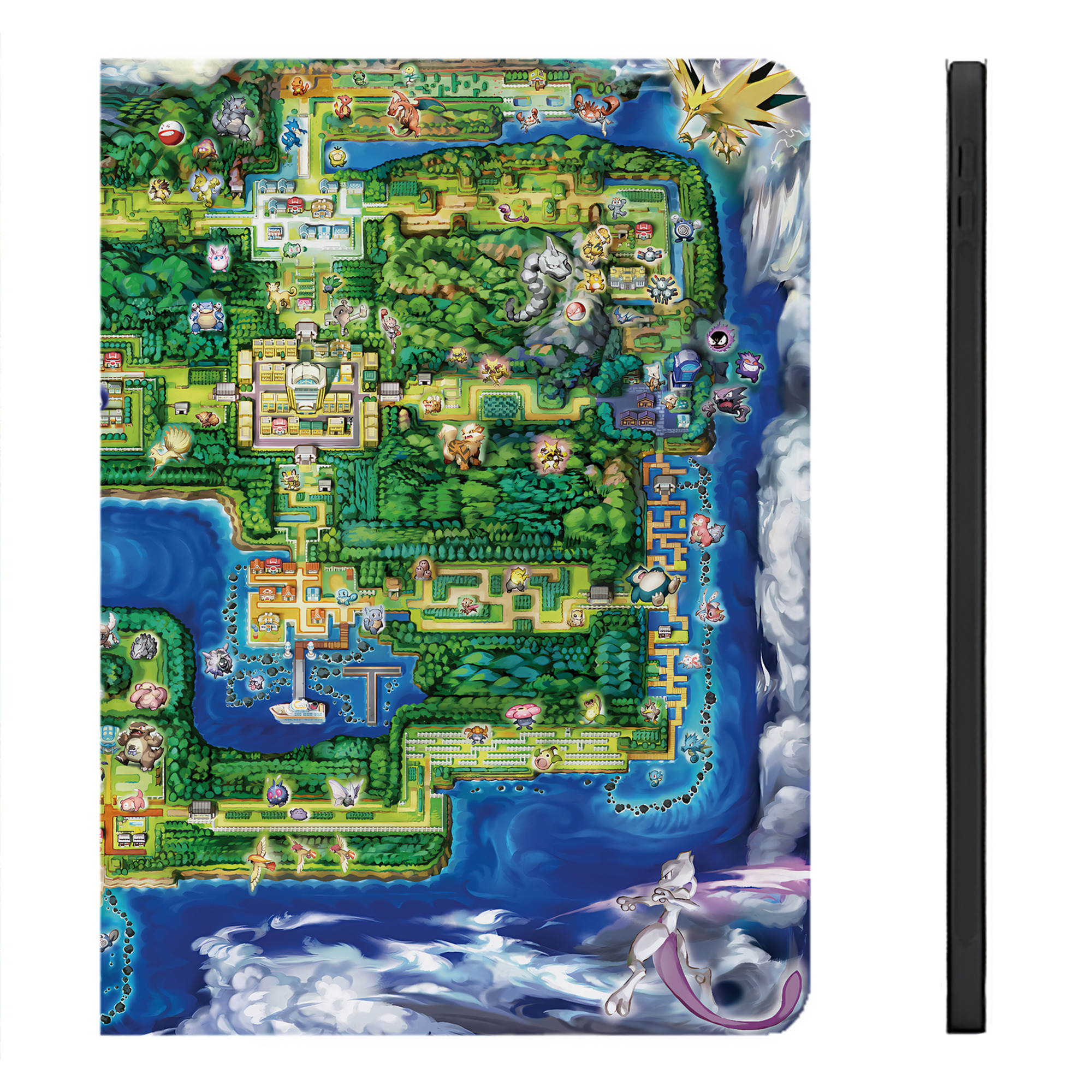 （画像用） ポケットモンスター Pokémon IPadケース ペンホルダー付き ブックスタイルデザイン
